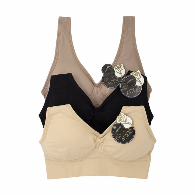 Paquete de Tops Adda Lingerie Modelo Andrea, Top con broches, Colores ...