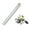 silver, variant on Fishing Rod Fishing Rod for Salt/Freshwater Fishing Pen Shaped Telescopic Portable Pocket Fishing Rod