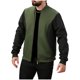 thumbnail image 2 of pstuiky camisa de manga larga para hombre, Chaqueta con capucha y cremallera alta de manga larga con bloques de color para hombre Tops de hombre xxl, 2 of 9