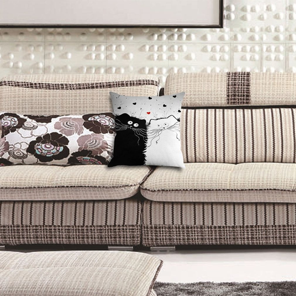 Animal Totoro Pillow Cover Car Sofa Decorative Cushion Cover