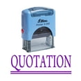thumbnail image 1 of QUOTATION Self Inking Rubber Stamp Custom Shiny Office Stationary Stamp, 1 of 1