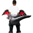 thumbnail image 2 of Joyfy Halloween Inflatable Costume for Kids, LED Light Eye Dragon Skeleton Inflatable Costume, Deluxe Horse Riding Costume for Halloween Costume Party, 2 of 7