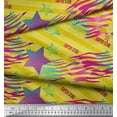 thumbnail image 2 of Soimoi Cotton Duck Fabric Star & Diagonal Stripe Print Fabric by the Yard 42 Inch Wide, 2 of 3