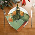 thumbnail image 2 of Qxltty Oil Painting Patterns for Yellow Rose Pots Napkins 20×20in Perfect for Parties Dinners Weddings Cocktail Housewarming Cloth Napkins Set of 6, 2 of 8