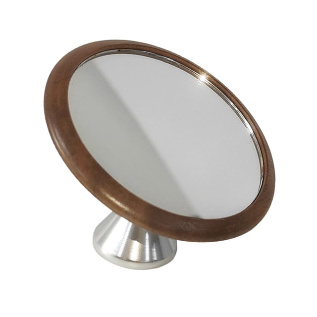 GUOOL Espresso Mirror Espresso Flow Rate Observation Reflective Mirror for Coffee Option1 Walnut A