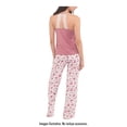 thumbnail image 3 of Pijama Ilusión para Dama, Set de Camiseta y Pantalón con Diseño Estampado Multicolor Talla CH, 2 Piezas, 3 of 4