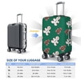 thumbnail image 6 of Gaeub Gingerbread Snowman Cookies Elastic Luggage Cover with Concealed Zipper Dust-Proof Luggage Cover Protector - 18-32 inch - X-Large, 6 of 9