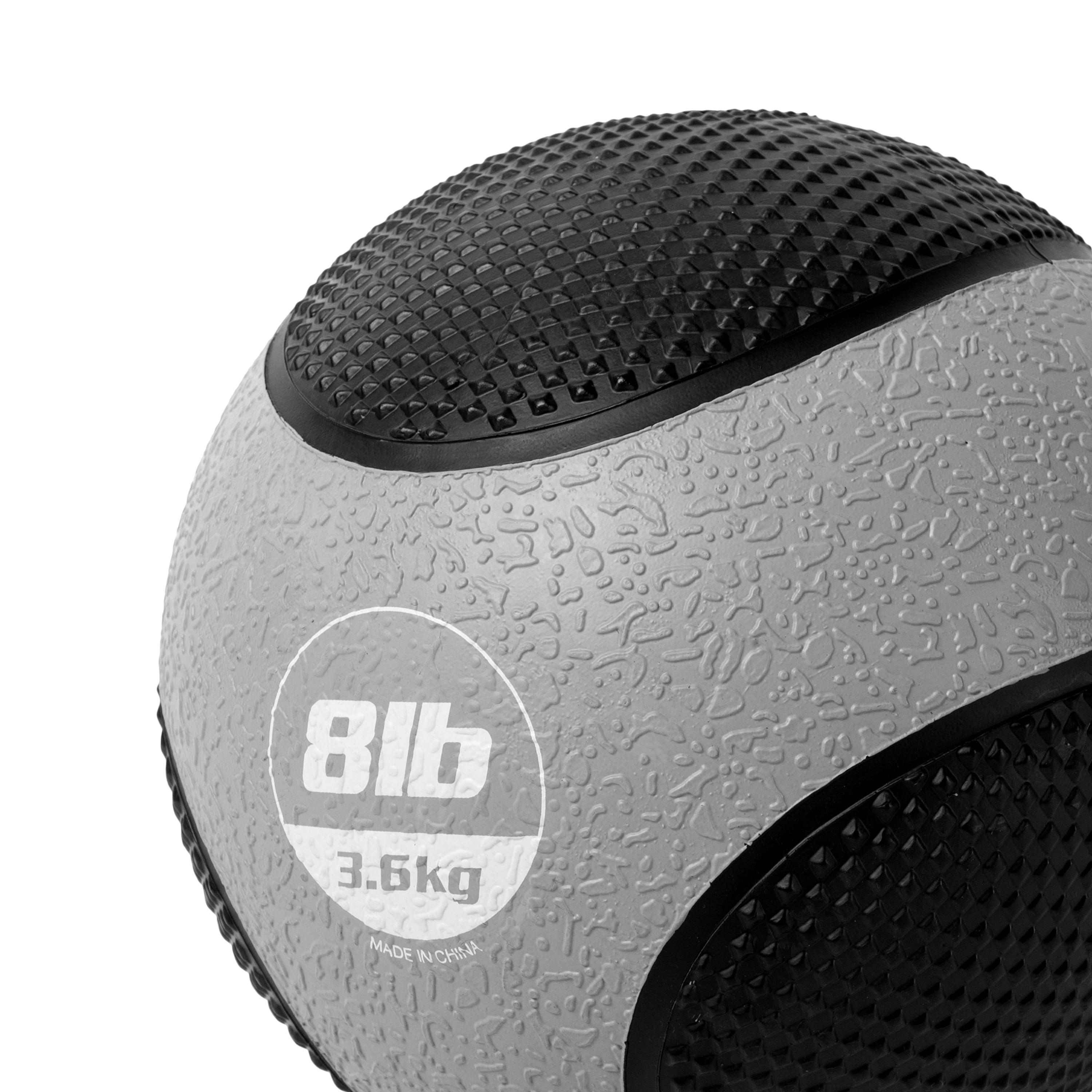 Fuel Pureformance Weighted Rubber Textured Medicine Ball, 8 lbs
