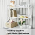 thumbnail image 3 of Wood Cat Litter Box Enclosure with Scratch Pad - Hidden Kitty Litter Box Furniture Indoor Cat House, 3 of 5