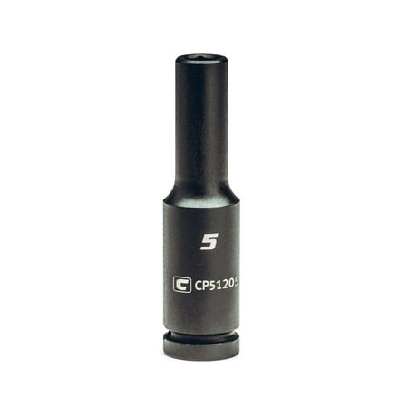UPC: 0886352512053 | Capri Tools 5 mm Deep Impact Socket  1/4-Inch Drive  6-Point  Metric