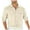 Beige, variant on Sopiago Linen Shirts Men Dress Shirts Tops Mens Long Sleeve Button Down Shirts Casual Work Shirt for Men Beige,M