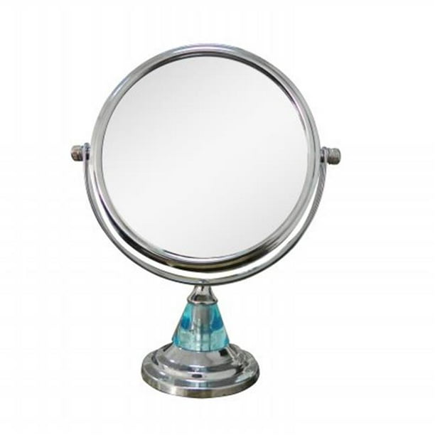 Freestanding Bath Magnifying Makeup Mirror