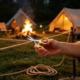 thumbnail image 5 of Stainless Steel Folding Scissors – Portable Pocket Travel Scissors for Sewing, Crafting, Camping & Multi-Purpose Use with Keychain Attachment, 5 of 5