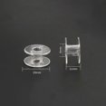thumbnail image 3 of 25-Pack Transparent Sewing Machine Bobbin Bobbin Storage Box Storage Box Sewing Machine Bobbins, 3 of 4