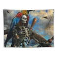thumbnail image 5 of Orinice Parrot Tapestry Wall Hanging Unique Style Graphic Tapestries Home Wall Decor for Living Room Bedroom Apartment Farmhouse Dorm 40x60inch, 5 of 6