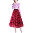 thumbnail image 3 of Txlixc Falda de TUL de estilo femenino de longitud media Txlixc  moda, 3 of 3