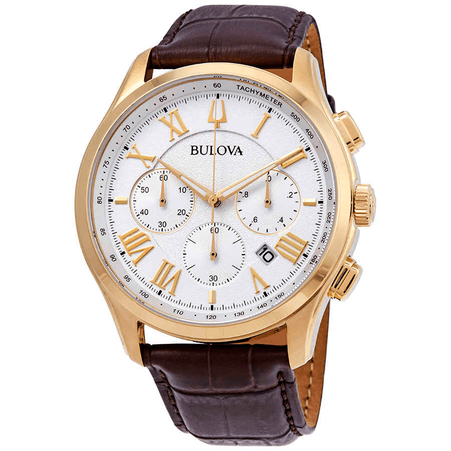 Bulova Classic Chronograph Black Dial Men's Watch 96B288 - Walmart.com