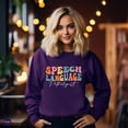 thumbnail image 4 of SLP Speech Language Pathologist Therapist Shirt, SLP Gifts, Speech Tee Chenille Patch, Spe, 4 of 7