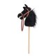 thumbnail image 1 of Kids Plush Riding Stick, Sturdy Wooden Stick, Soft Plush Horse Head, nce Development Toy, 1 of 1