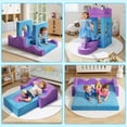 thumbnail image 5 of Modular Kids Couch Sofa, 12PCS Foam Play Couch for Floor/Bedroom/Playroom, Convertible Sofa, Sectional Sofa, Foam Climbing Block Playset, Fort Building Set for Toddlers Boys Girls 3-6, 5 of 12