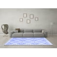 thumbnail image 3 of Ahgly Company Machine Washable Indoor Rectangle Southwestern Blue Country Area Rugs, 5' x 8', 3 of 4