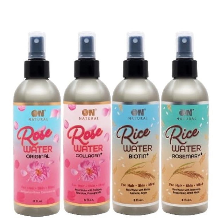 ON NATURAL - Rice Water [Rosemary] 8oz, Facial and Hair Mist