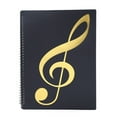 thumbnail image 1 of Dossier de Partition Musicale Flexible 40 Pages Piano Clip de Livre de Musique Feuille de Notes Feuilles de Papier de Piano Partition Musicale Nouveau, 1 of 6