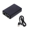 thumbnail image 1 of IFANLANDOR Portable Hub Ethernet Splitter Box ABS Black 1Set, 1 of 8