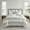King Grey+White#5, variant on Cotton Bedding Set, 6 Piece Cotton Comforter Set Multi Full, Multi Comforter Set,Cotton Bed In A Bag, Household Supplies & Décor Bedding Bedding Sets 6 Piece Cotton Comforter Set Multi Full