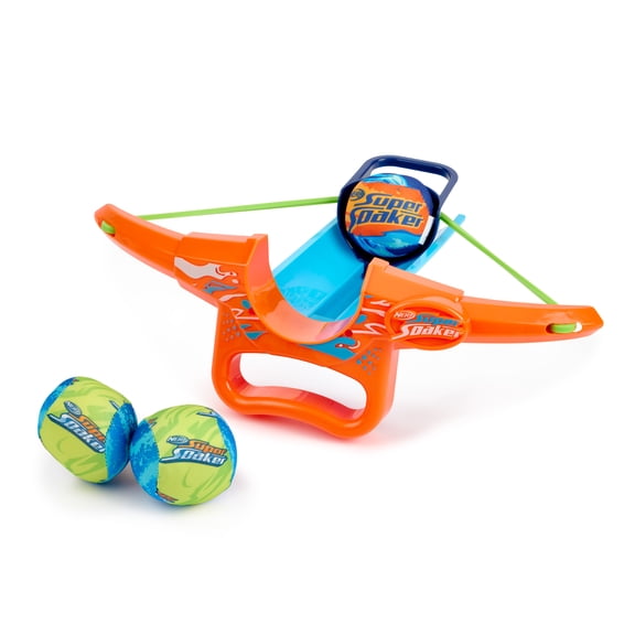 Nerf Super Soaker Storm Ball Wrist Rocket by WowWee – Includes 3 Reusable Water Balls