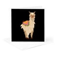 thumbnail image 5 of 3drose, Graphic Design of Llama Lama Peru Alpaca, 12 Greeting Cards with Envelopes, 5 of 7