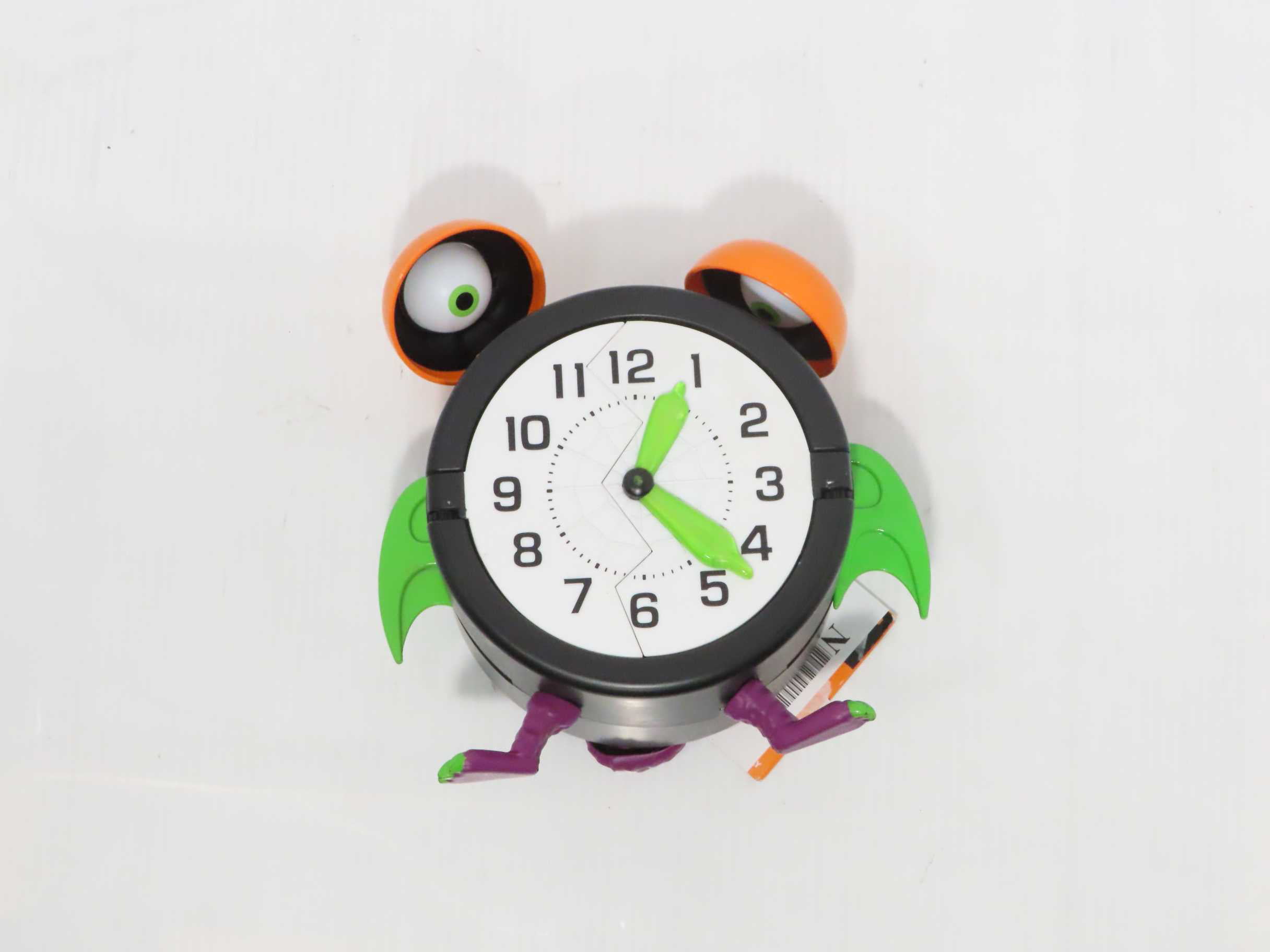 Hyde and Eek 8 Inch Haunted Monster Alarm Clock Animated Halloween