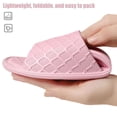 thumbnail image 6 of Deago Portable Foldable Travel Slippers for Women and Men Lightweight Non-Slip Quick Dry Indoor House Slides Bathroom Shower Shoes Spa Gym Swimming Beach Sandals, 6 of 9