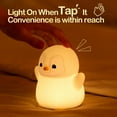 thumbnail image 2 of Lámpara LED Squishy Novelty ATSUI Happy Penguin de Night Light, 2 of 9