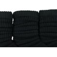 thumbnail image 2 of ToBeInStyle Pack of 3 of Colorful Unisex Fashion Slouch Socks - Black, 2 of 7
