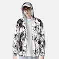 thumbnail image 2 of Balery Labrador Retriever Dog Sudadera ligera de manga larga con capucha y protección solar UPF 50+ para hombre y mujer, ideal para pesca y running-X-Large, 2 of 7
