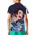 thumbnail image 7 of Demon Slayer Kimetsu No Yaiba Kids T-Shirt 3d Printed Graphic T-Shirts Boys And Girls Short Sleeve Shirts For Youth Kids X-Small, 7 of 7
