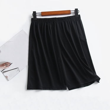 Bmawag Summer Mens Shorts Plus Size Elastic Waist Sleeping Short Pants for Men Summer Casual Loose Workout Pajamas Shorts L-5XL