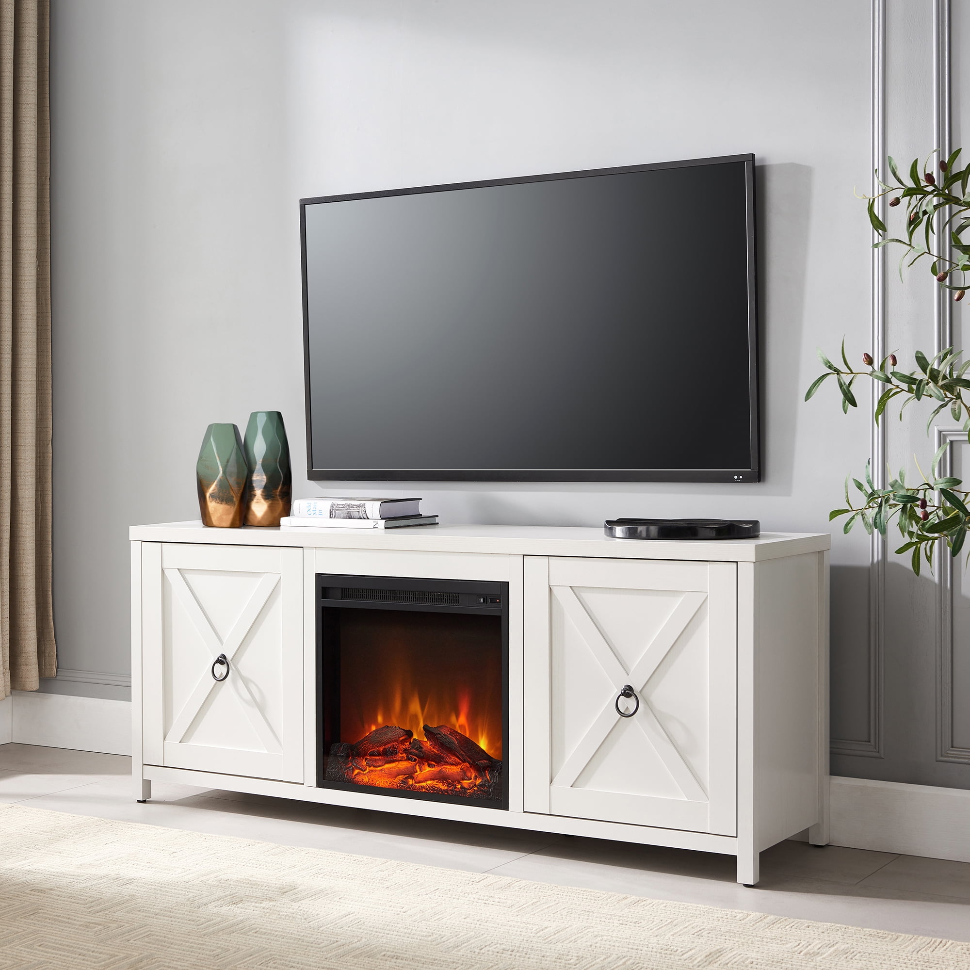 Avenue greene addison fireplace tv stand for tvs sale up to 75 inches
