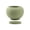 Light Green, variant on DefiDgd Ceramic Striped Round Planter With Drainage Tray,Minimalist Style Flower Pot for Succulent Plants Bouquet Floral Desktop Home Office Balcony Indoor Outdoor Garden Decor(Yellow)