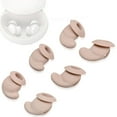 thumbnail image 2 of 6 Pack Silicone Ear Tip Plugs Sleeve In Ear Headphone Soft Comfortable Earbud Covers Enhancing Sound Isolation for Sleep, 2 of 8