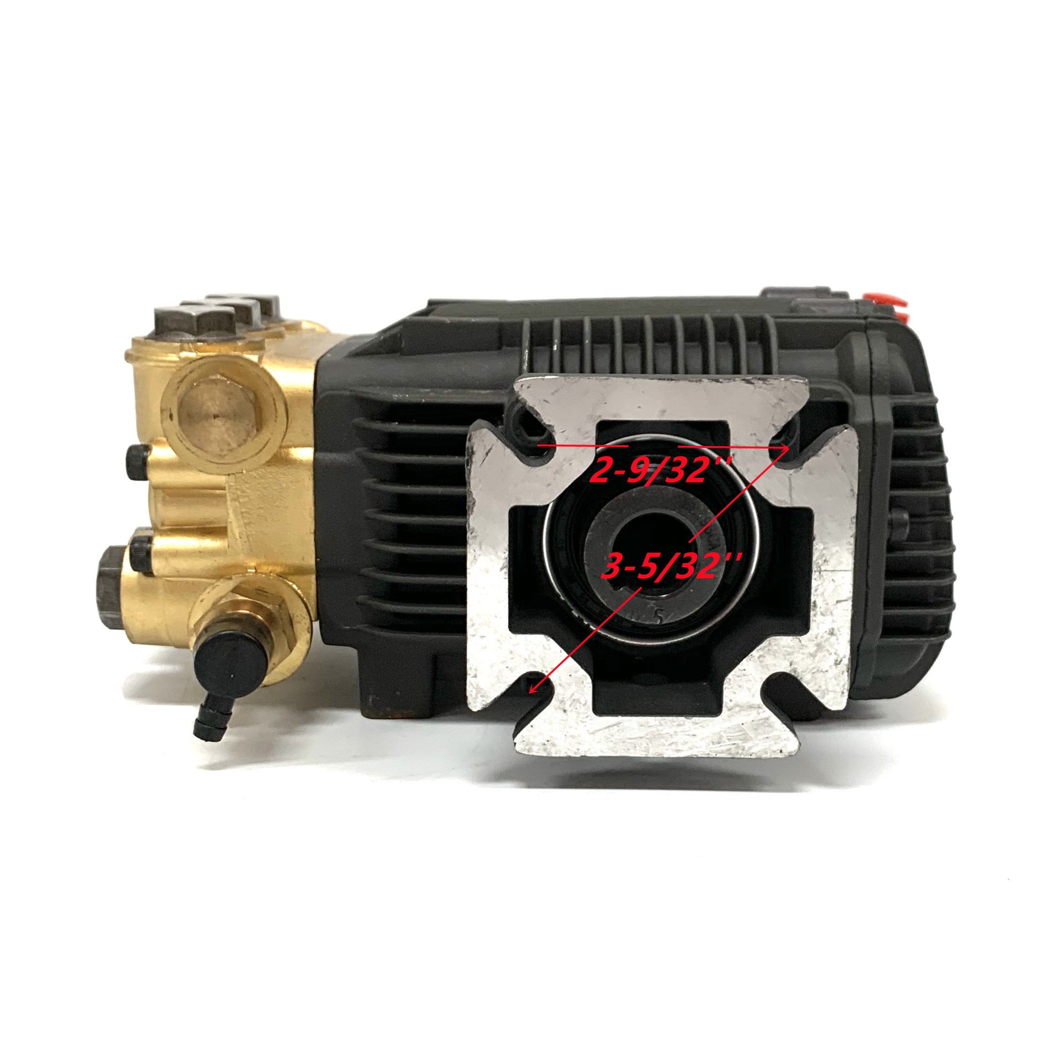 Triplex High Pressure Power Washer Pump 3.1 GPM 3000 psi 6.5 HP 3/4" Shaft For CAT For General For AR Replaces Comet Replaces Mi-T-M 3-0414 3-0297 3-0413