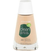 CoverGirl Clean Sensitive Skin Liquid Makeup, Soft Honey [255], 1 oz