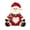 C, variant on Christmas Penguin Plush Toy, 25cm Stuffed Animal with Heart Candy Pocket