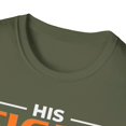 thumbnail image 3 of His Fight Is My Fight Leukemia Cancer Awareness Orange Month TShirt, 3 of 4