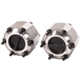 thumbnail image 3 of 2Pcs Manual Locking Hub -28 Spline Fits Nissan Pickup D21 Pathfinder 402502S610, 3 of 7