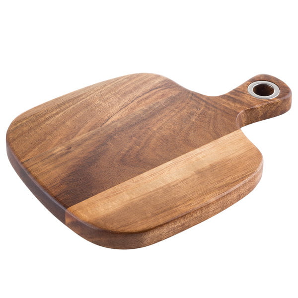 12” Light Solid Wood Round Pizza Cutting Board - Chopping Wood Pad  Beechwood Cutting Board - Round Wooden Board Charcuterie - Mini Small  Breadboard