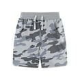 thumbnail image 3 of GYRATEDREAM 2 Pack Toddler Boys Camouflage Print Cotton Shorts Casual Summer Clothes with Pockets Size 2-7T, 3 of 7