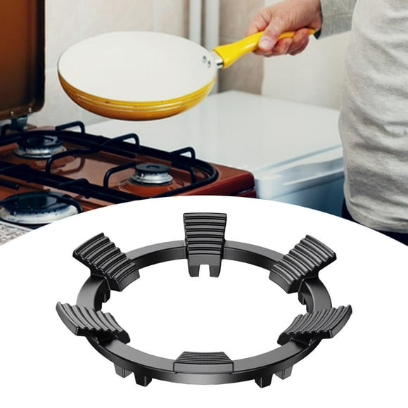 Anillo de soporte para wok de cocina de gas, antideslizante, práctico, profesional, reutilizable, reductor de anillo de gas para restaurante. 6