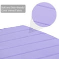 thumbnail image 3 of Unique Bargains Solid Contemporary Memory Foam Bath Rug Purple 32"x20", 3 of 8